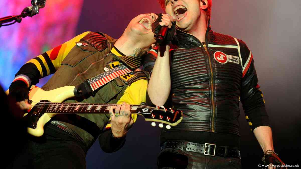 My Chemical Romance Anfield stage times confirmed by Liverpool support act