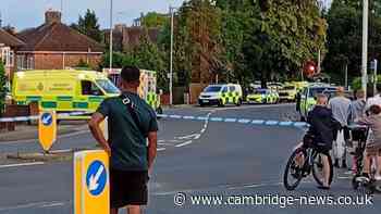 Update on stabbing after armed police ‘swarmed’ Cambridgeshire street