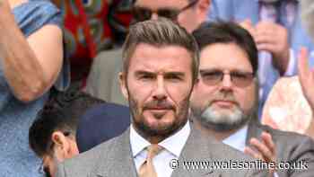 I was in Royal box at Wimbledon with David Beckham – this is what he was like