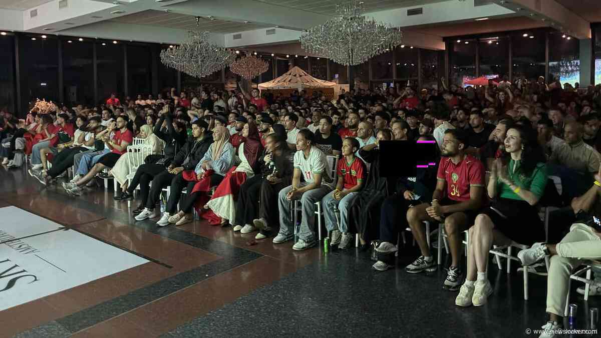 Droomochtend voor honderden Marokkaanse fans: 'En zijn hier niet om te slopen'