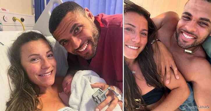 Gladiators star Steel welcomes baby 14 months after death of premature son