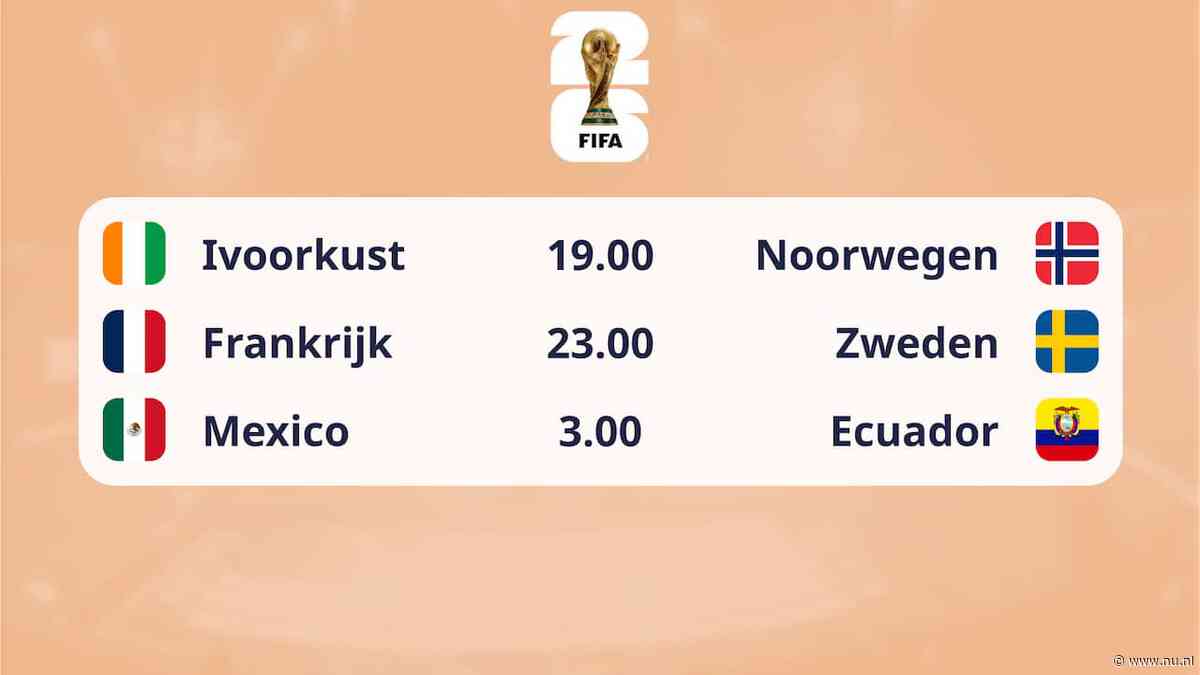 Dagprogramma WK | Uitgeruste Haaland, hattrickheld Dembélé, gastheer Mexico