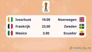 Dagprogramma WK | Uitgeruste Haaland, hattrickheld Dembélé, gastheer Mexico
