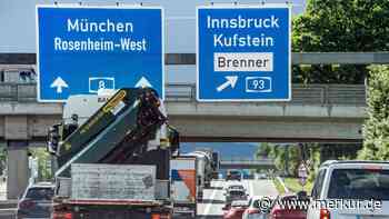 Aktuell massive Beeinträchtigungen auf A93 in Oberbayern: Unfall mit mehreren Fahrzeugen