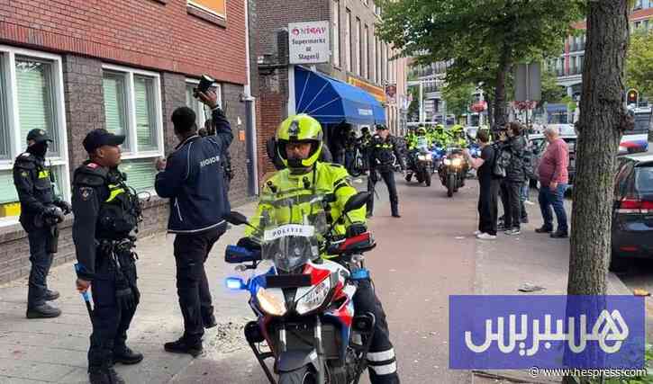 احتفالات مغربية بمدينة لاهاي الهولندية ت