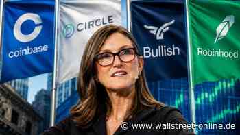 Krypto-Aktien gekauft: Cathie Wood investiert Millionen in Coinbase, Circle, Bullish und Robinhood
