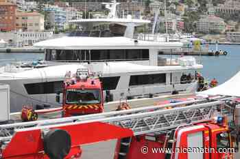 Un incendie se déclare à bord d’un bateau de 30 mètres amarré au port de Nice