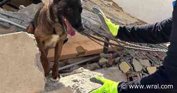 Nash County Sheriff's Office sends K9 deputy to Venezuela for aid