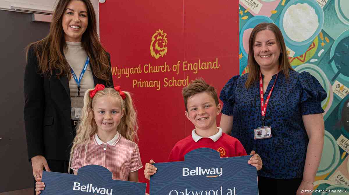 Pupils help to name new North East housing development