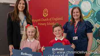 Pupils help to name new North East housing development