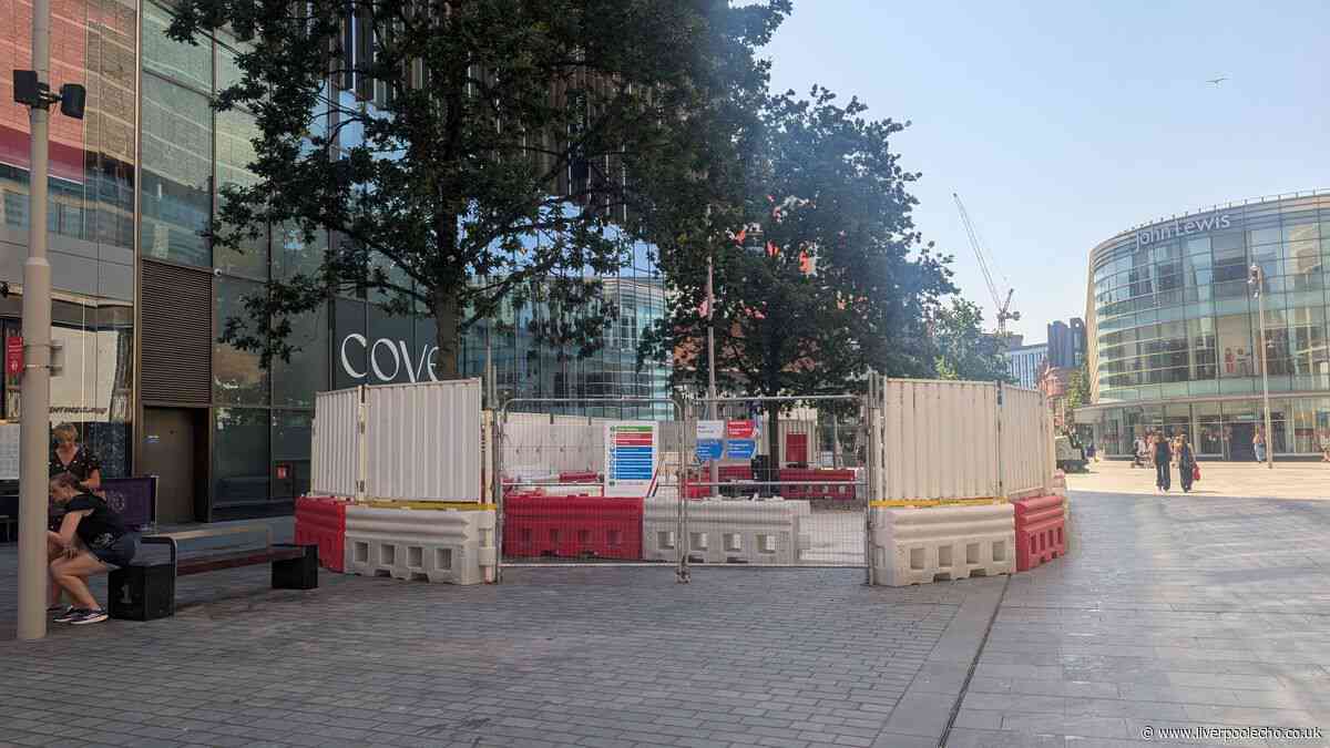 Liverpool city centre building demolished after 17 years