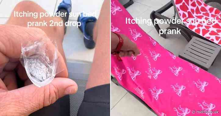 British man uses controversial new tactic to reignite sunbed wars