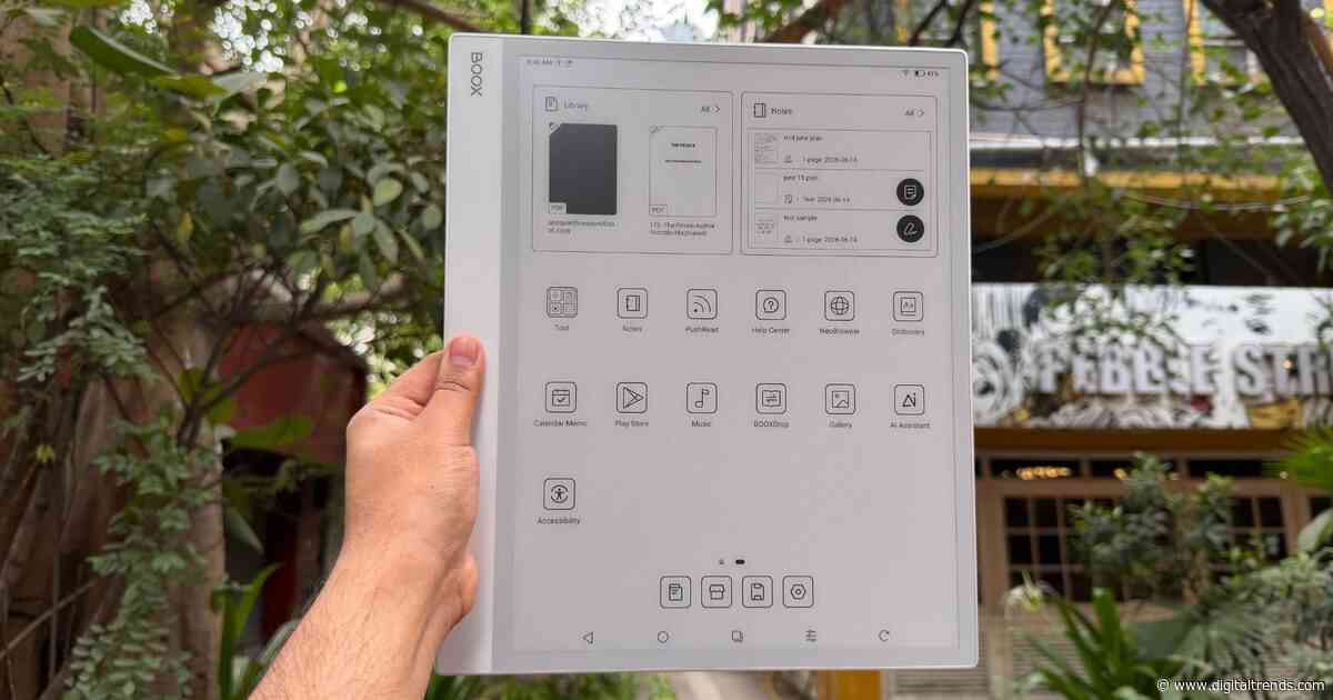 Onyx Boox Note Max review: A year later, I love this giant e-reader that thinks it’s a laptop, but simply isn’t. 