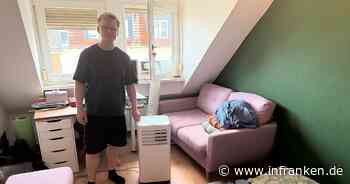 Bamberger leidet an Hitze in Dachgeschosswohnung
