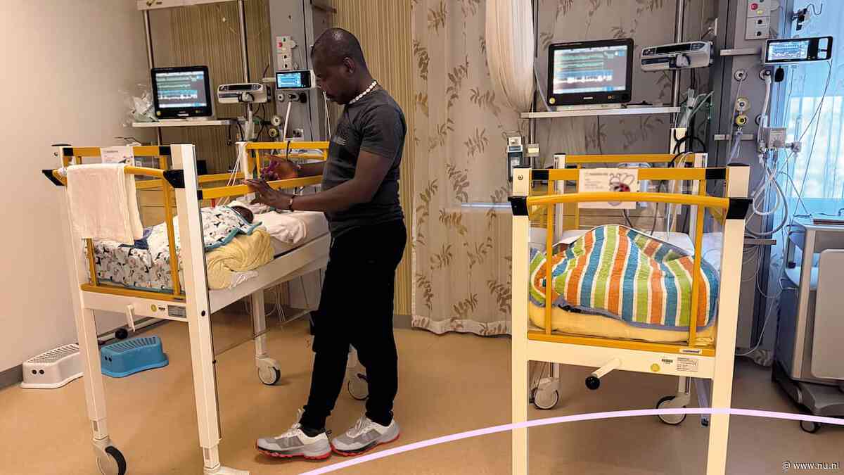 Zeldzame eeneiige vierling geboren in Eindhoven, jongens maken het goed