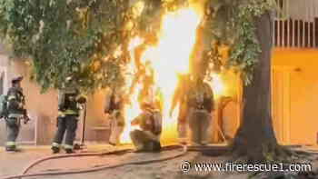 Video: Wash. firefighters caught in explosion during investigation