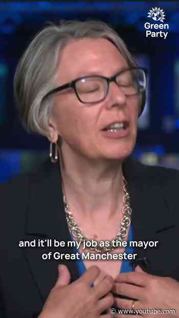 "It'll be my job as the mayor of Greater Manchester to make sure [...] that we are tackling the mass