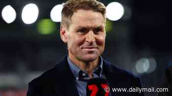 Channel Seven star claims his rival has been silenced by Nine as the broadcasters' footy war intensifies