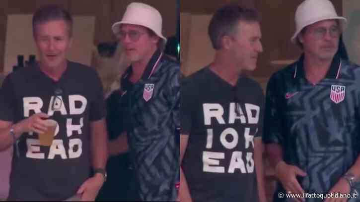 Brad Pitt ed Edward Norton, reunion sugli spalti dei Mondiali: è ancora valida la regola del Fight Club?
