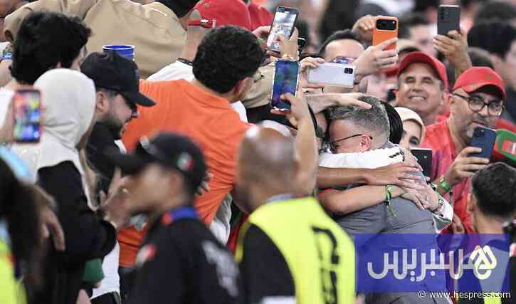 الجالية تسعد بالمنتخب المغربي في قطر