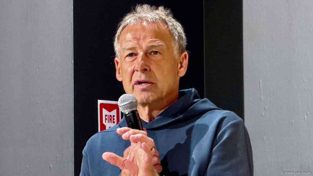 Klinsmann: Germany WCup exit 'an embarrassment'