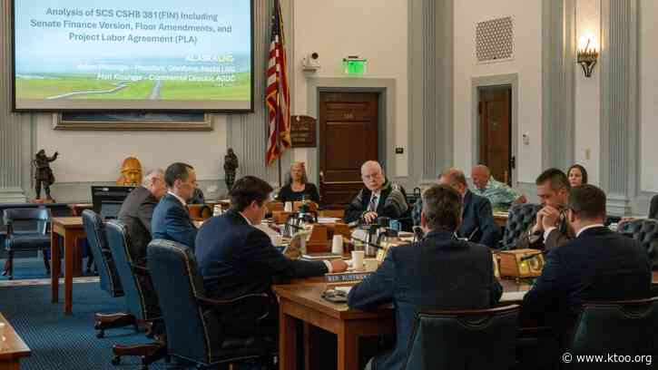 Gas pipeline developer raises issues with LNG tax bill as lawmakers work out final draft