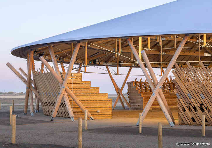 Im Kreis der Prärie - Versammlungsort von Oxbow Architecture & Richard Kroeker in Südkanada