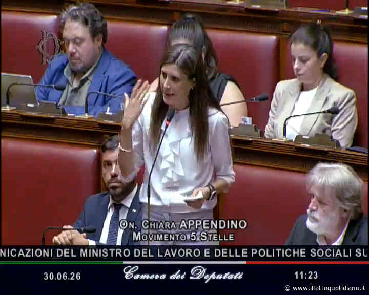 Appendino contro Calderone: “In Italia il lavoro uccide più della mafia, con le vostre norme lo avete reso più insicuro”