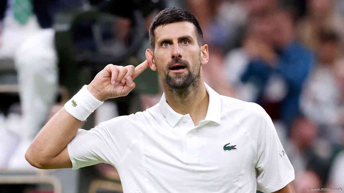 Novak Djokovic continues Wimbledon rampage with another pointed dig