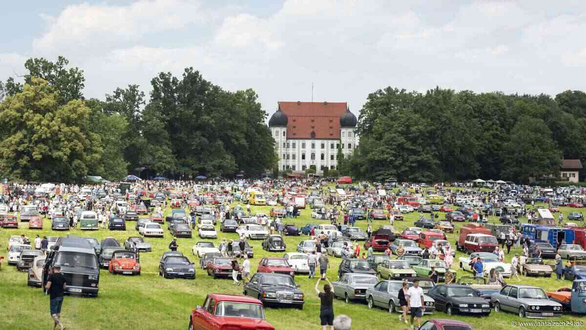 Oldtimer-Festival in Maxlrain: Historische Schätze rollen zum Schloss