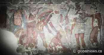 Best known example of Etruscan paintings displayed in Italy