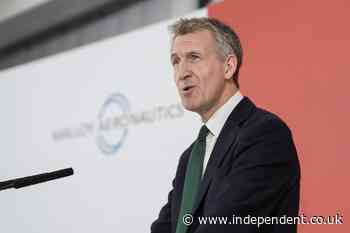 Politics latest: Defence secretary Dan Jarvis unveils full details of £15bn defence plan in Commons