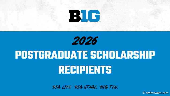 Big Ten Conference Announces 2026 Postgraduate Scholarship Recipients