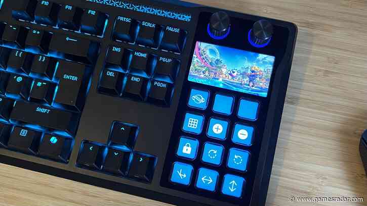 This gaming keyboard has a full Stream Deck attached, and it's just taken it first ever price cut