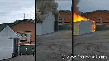 Police search for suspects in Va. USAR training center arson