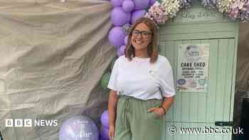Cake shed helps fund first family summer trip