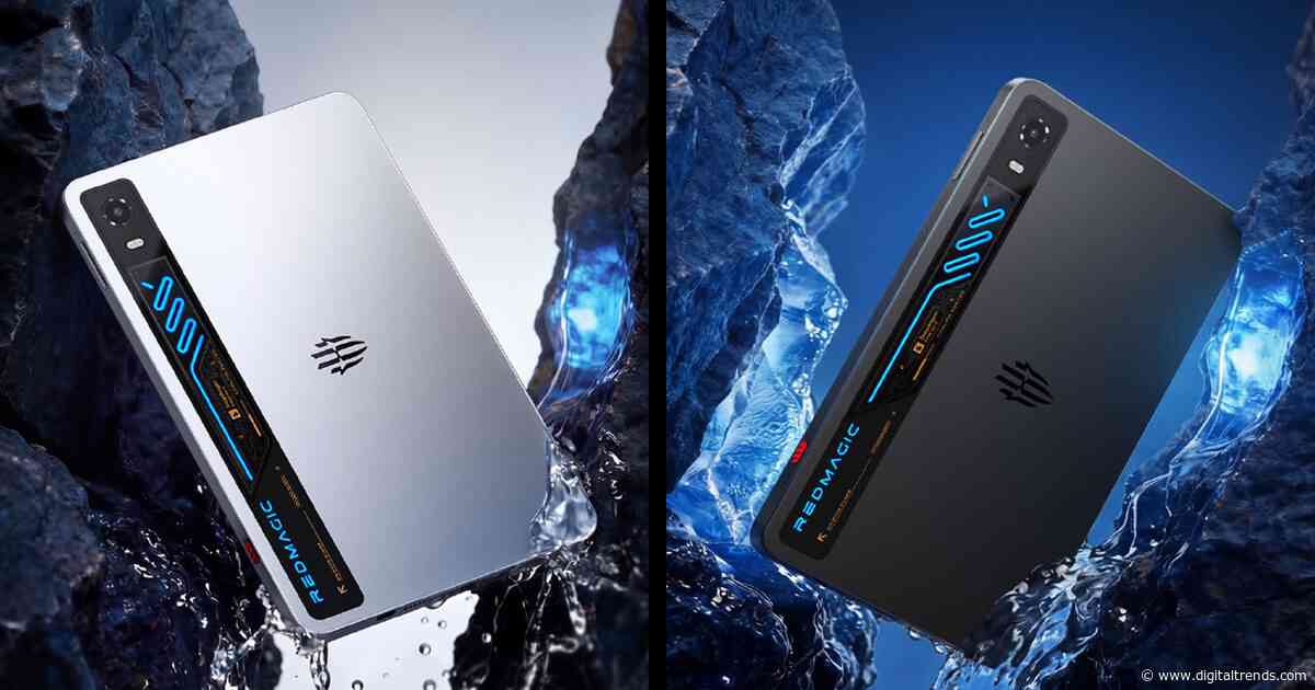 A new OLED gaming tablet from Red Magic puts liquid cooling on display