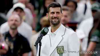 Novak Djokovic requests urgent rule change moments after Wimbledon win