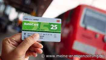 BahnCard 25 bringt plötzlich doppelten Rabatt – aber es gibt einen Haken
