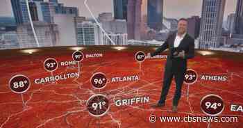 Summer heat wave continues across Georgia with chances of pop-up showers