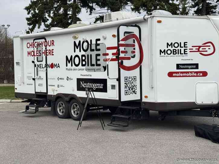 Free skin cancer screening offered at Mole Mobile stop in Sarnia