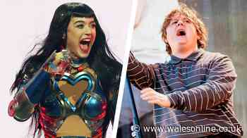 Lewis Capaldi and Katy Perry in Cardiff live updates as roads close and fans make their way into city