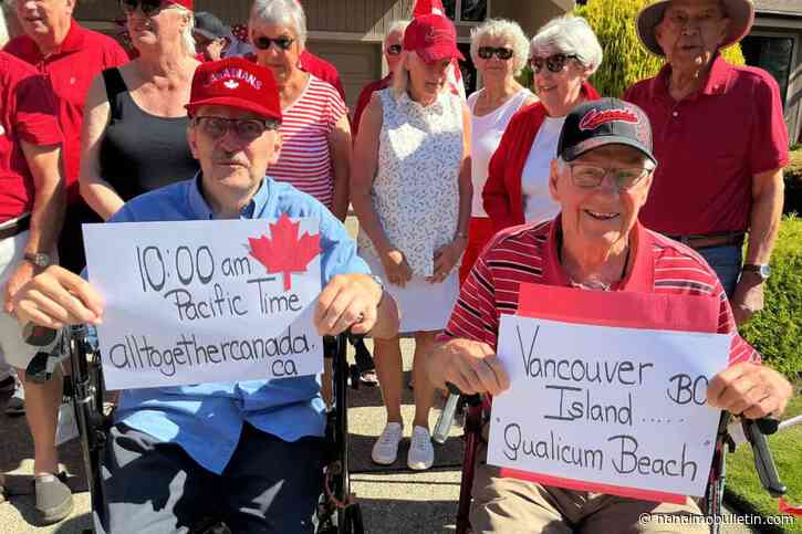 Vancouver Island woman campaigns to have ‘O Canada’ sung across country on July 1