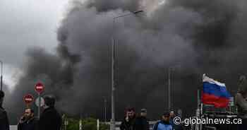Ukraine drone strikes hit major Russian satellite centre near Moscow