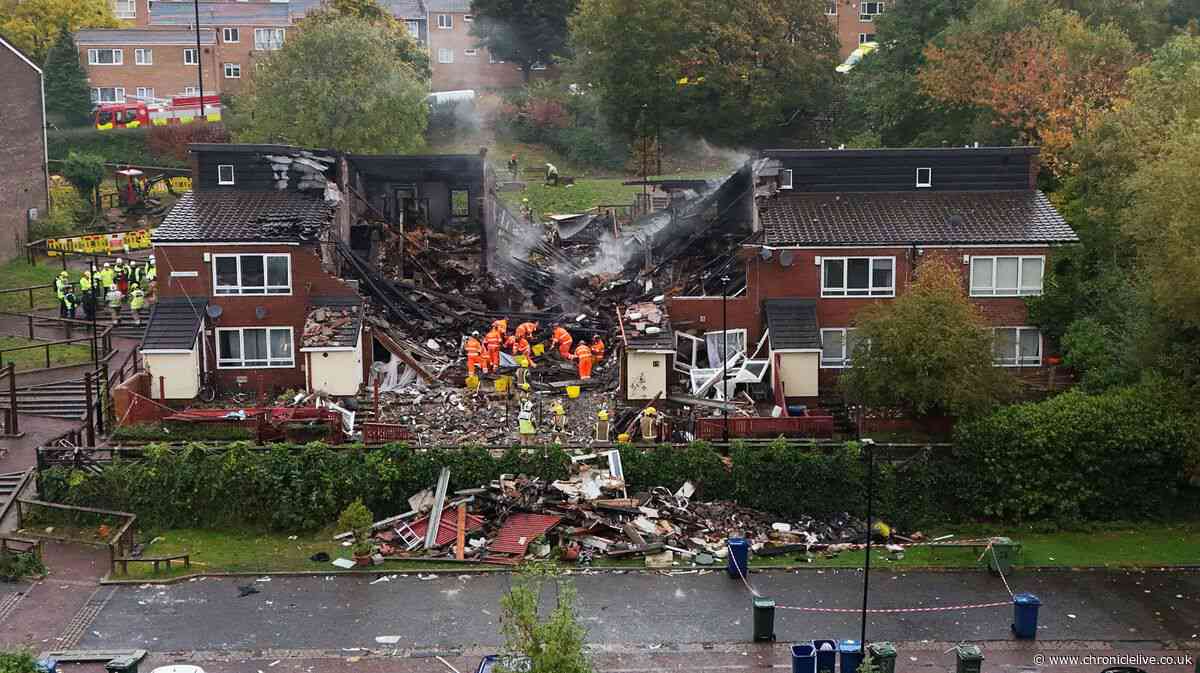 Panic as car torched at scene of fatal Benwell explosion