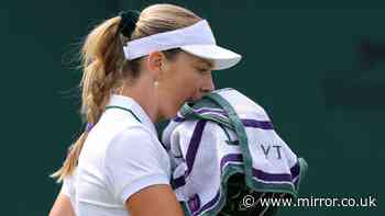 Wimbledon star cries in press conference as she speaks out on personal relationship