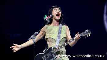 Katy Perry is giving away outfit she will wear at Cardiff Castle gig