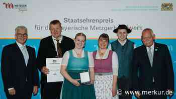 Traditionsbetrieb aus Kochel: Metzgerei Pfleger holt Bayerns Staatsehrenpreis