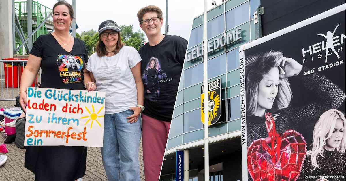 Amsterdam of Arnhem; trouwe fans reizen Helene Fischer overal achterna en zitten uren voor GelreDome