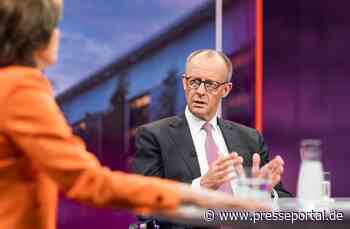 Bundeskanzler Friedrich Merz bei Maybrit Illner im ZDF